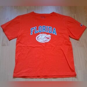 Champion Kids Orange Florida Gator Tee 10/12Y